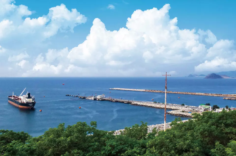 Obra realizada por Grupo INDI Muelle de Salina Cruz, Oaxaca